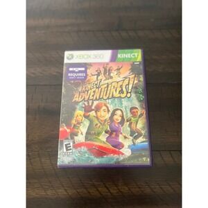 Kinect Adventures! Xbox 360 Game Microsoft Kinect Sensor Required CIB Excellent